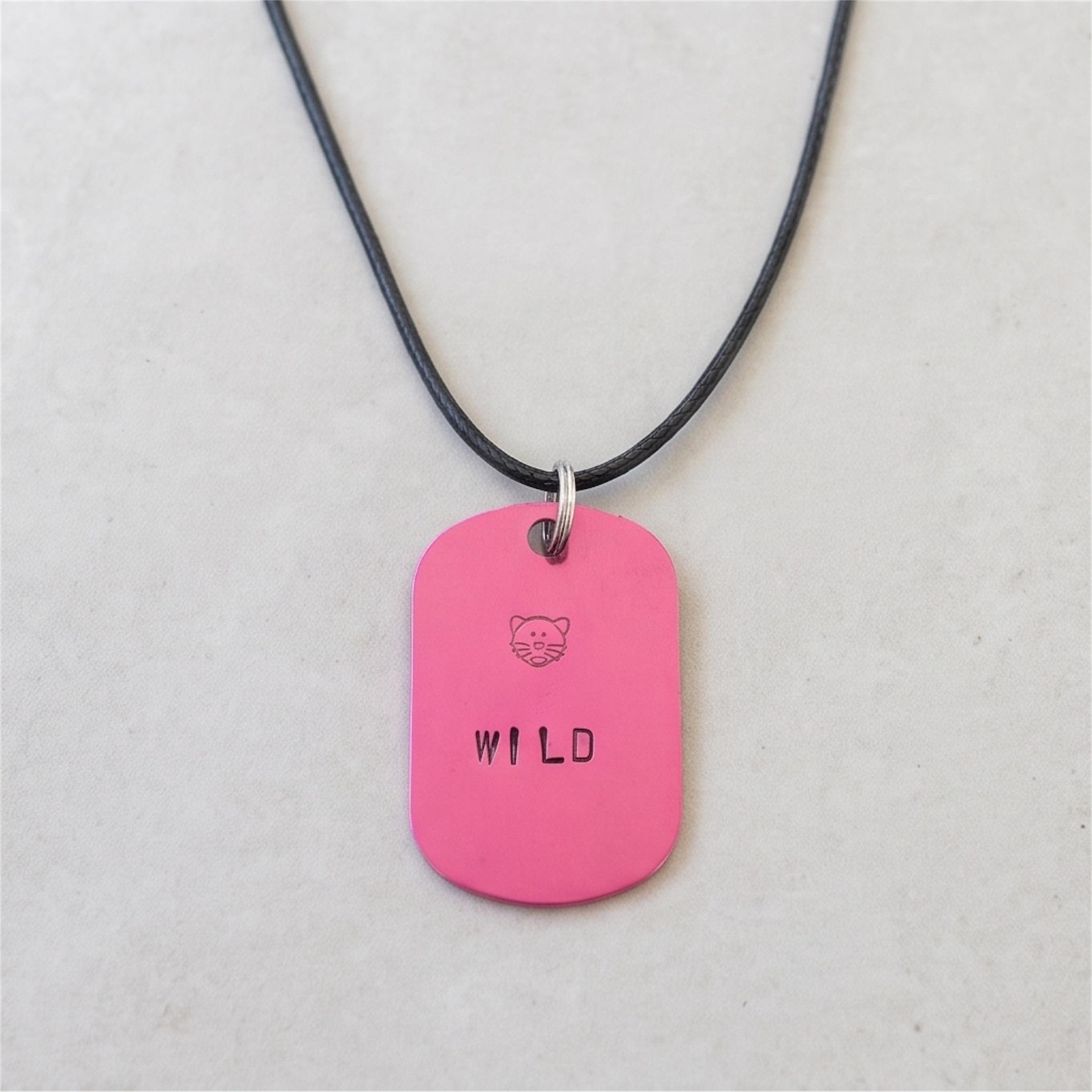 Magenta WILD kids necklace