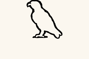 Falcon hand-stamp reference artwork